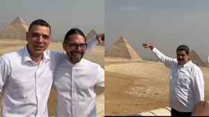Payasadas de Maduro estuvieron a punto de tumbar las pirámides de Egipto, como todo en Venezuela (Video)