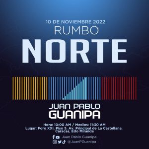 Un sueño que quiero compartir contigo: Juan Pablo Guanipa ofrecerá rueda de prensa este #10Nov
