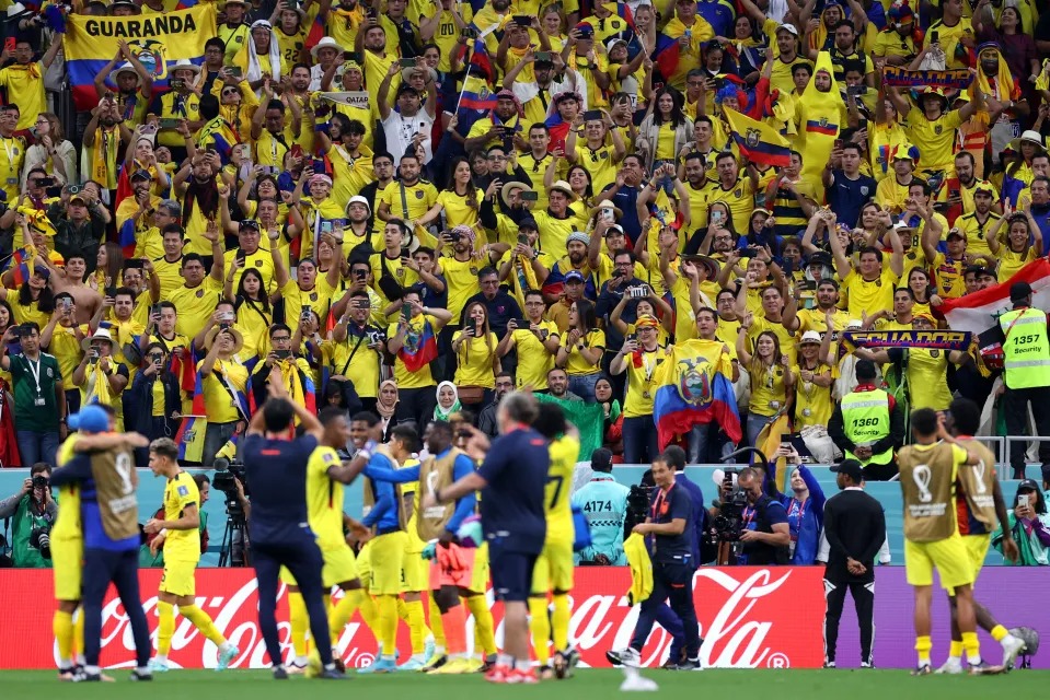 Ecuatoriano fue amenazado por un qatarí al hacer un gesto durante partido inaugural (VIDEOS)