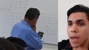 Profesor se hizo VIRAL al no poder resolver un ejercicio que asignó como examen a sus alumnos (VIDEO)