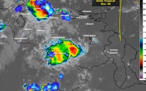Inameh pronostica lluvias y descargas eléctricas en varios estados de Venezuela este #1Nov