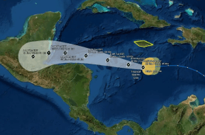 Alerta por Lisa que amenaza en convertirse en huracán en Centroamérica