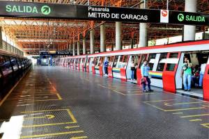 Joven perdió la vida al ser arrollado en estación del Metro de Caracas