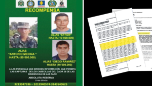 Escalofriante video de un dron muestra cómo criminales de las disidencias de las Farc mataron a dos suboficiales del Ejército colombiano