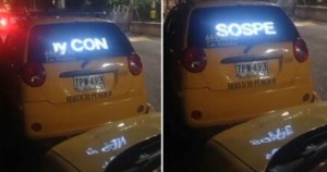 VIRAL: Taxista venezolano en Perú sospecha de pasajero y pide ayuda de una ingeniosa manera (VIDEO)