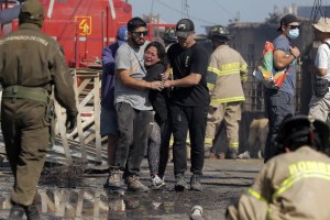 Las terribles IMÁGENES del voraz incendio que acabó con vidas y casas en Chile
