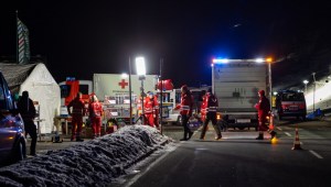 Avalancha en Austria dejó al menos una persona herida de gravedad