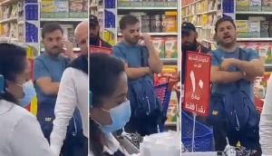 “Eres un caradura”: Increparon a periodista argentino afín a Kirchner en un supermercado de Qatar (VIDEO)