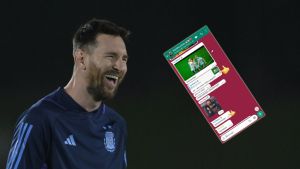 Mamá despistada se hace viral: vio el partido de Argentina en videojuego y juró que era real