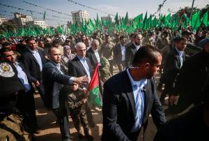 El movimiento islamista Hamás amenaza con una “confrontación abierta” con Israel en su 35 aniversario