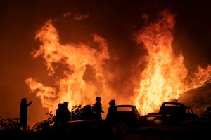 Chile decreta estado de emergencia tras incendio que quemó al menos 500 casas en Viña del Mar (FOTOS)