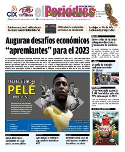 Portadas de este viernes 30 de diciembre de 2022