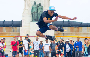 Una luz de alegría en Cuba: Derroche de adrenalina en maratón de patinaje en malecón de La Habana