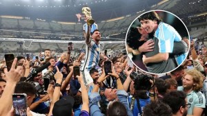 La premonición jamás contada de Maradona sobre el Mundial que Messi ganó con Argentina