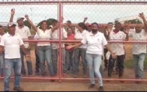 Trabajadores del Centro Cárnico El Rastro en Guárico protestaron ante falta de pagos