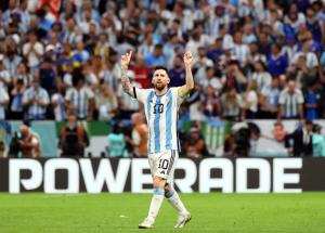 Messi se convirtió en el máximo goleador argentino en la historia de los Mundiales