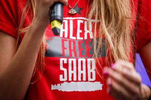 El chavismo protestó en Caracas por Alex Saab y su presunto “estatus diplomático”