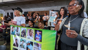Venezolanos clamaron en una vigilia por la reparación tras ejecuciones extrajudiciales