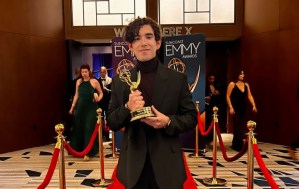 ¡Qué éxito! Alejandro Mendoza Llopis es el director venezolano más joven en alzarse con un Emmy