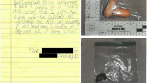 Niña de Rhode Island pidió a la Policía hacer prueba de ADN a una galleta mordida para ver si Papá Noel existe