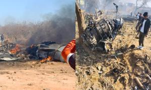 Conmoción en India: Dos aviones del Ejército indio se estrellan en el centro del país (VIDEO)
