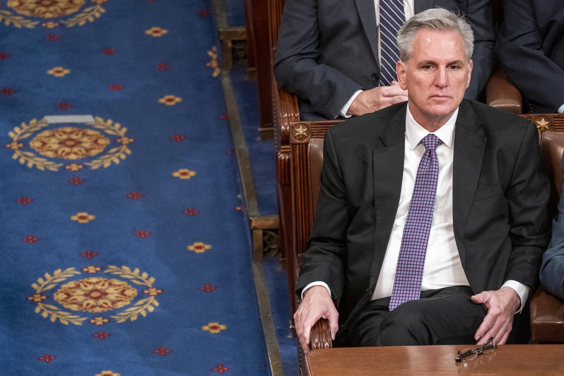 McCarthy fracasó en su séptimo intento de presidir la Cámara Baja de EEUU