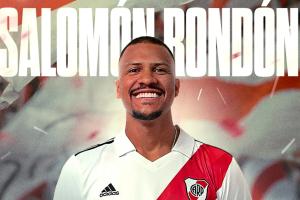 River Plate oficializa el fichaje del delantero venezolano Salomón Rondón