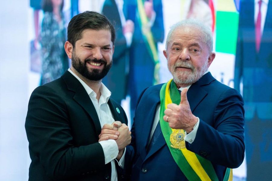Boric respalda a Lula y calificó arremetida de bolsonaristas como un “vil ataque a la democracia”