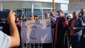 Abogados recorren las calles de Coro para exigir justicia tras el sicariato del colega Roberto Leáñez