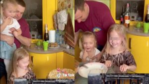 Imágenes desgarradoras: familia festejaba el cumpleaños de una niña antes del ataque de misiles rusos