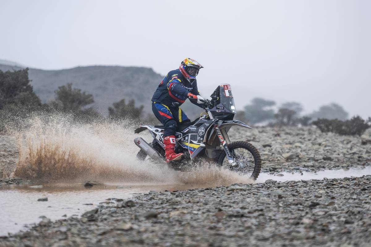 Venezolano Nicolás Cardona completó la primera mitad del Rally Dakar 2023 (Video)