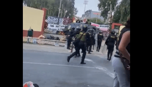 Policías ingresaron al campus universitario donde acampaban manifestantes en Lima (VIDEO)