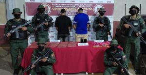 Detuvieron a tres delincuentes del “Tren de Guayana” vinculados a minería ilegal en Bolívar (Fotos)