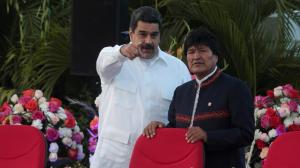 Evo Morales salió a defender a su “amiguito” Maduro por no asistir a la Celac: Es víctima de la conspiración de EEUU