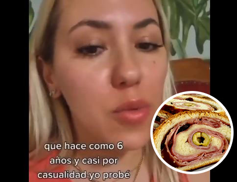 ¿Qué le pasa a esta chilena con el pan de jamón venezolano? (VIDEO)
