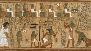 Encuentran un antiguo pergamino de papiro con textos del “Libro de los muertos” en Egipto