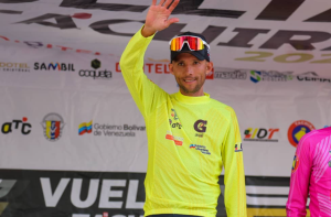 Venezolano Juan Ruiz se convirtió en nuevo líder de la Vuelta al Táchira