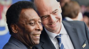 Las emotivas palabras del presidente de la Fifa previo el velorio de Pelé