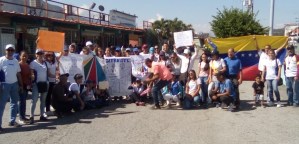 Sindicatos universitarios de Mérida aprovecharon el paso de la Vuelta del Táchira para protestar por sus salarios