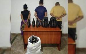 Detenidas tres personas en Anaco por venta clandestina de licor artesanal
