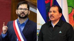 El izquierdista Gabriel Boric calificó a Daniel Ortega de dictador