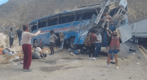 Al menos 17 migrantes muertos, entre ellos venezolanos, tras accidente de autobús en México