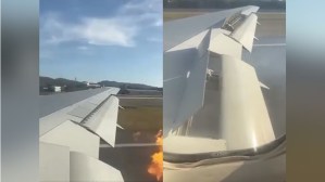 EN VIDEO: motor de un avión ruso explotó en pleno despegue con más de 300 personas a bordo