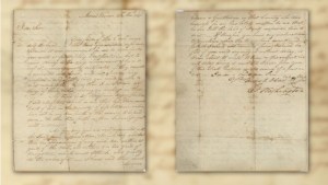 Una antigua carta de George Washington revela problemas del expresidente estadounidense