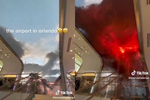 VIRAL: Mostró un efecto especial en el aeropuerto de Orlando que dejó a todos sin palabras (VIDEO)