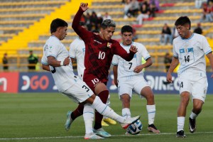 La Vinotinto Sub-20 fue goleada por Uruguay y complica su pase al Mundial de Indonesia