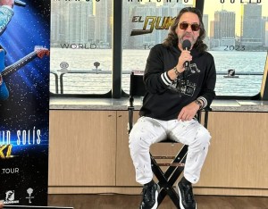 El feo gesto de Marco Antonio Solís durante una gira promocional en Miami