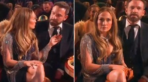 La sutil respuesta de JLo tras las imágenes virales de sufrimiento de Ben Affleck en los Grammy