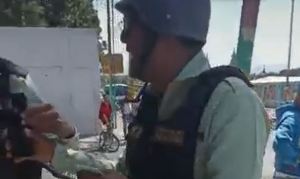 Captaron en video a uniformados protagonistas de una extorsión policial en Carabobo