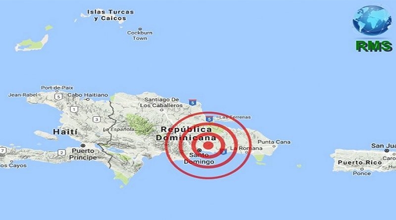 Sismo de magnitud 5,7 sacudió a República Dominicana
